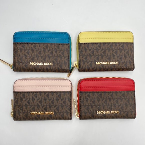 NWT  MICHAEL KORS★JET SET TRAVEL CARD CASE - Picture 5 of 6